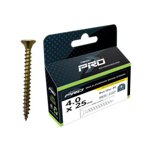 No.6093/PP Perry Pro Wood Screws - Pozi Head - DIY Packs