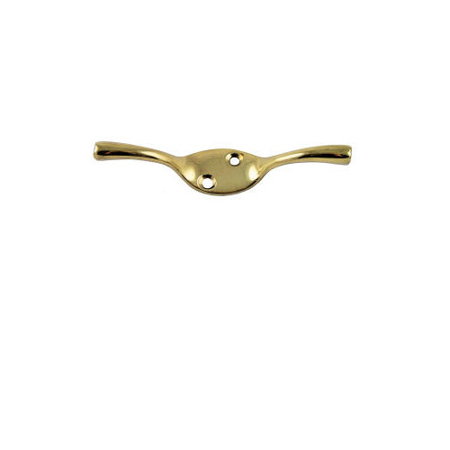 No.645/PP Solid Brass Cleat Hook c/w all Screws - PREPACKED