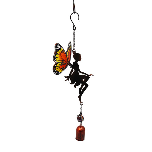 No.PT3001 Orange Hanging Fairy Bell Chime