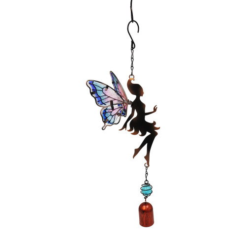 No.PT3002 Lilac Hanging Fairy Bell Chime