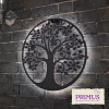No.PA6000BK Solar Backlit Tree of Life Silhouette Wall Art