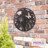 No.PA6003BK Solar Backlit Butterfly Silhouette Wall Art
