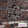 No.PA6005BK Solar Backlit Fairy Silhouette Wall Art