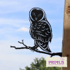 No.PF1002 Metal Owl Tree Silhouette