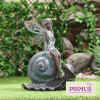 No.PR1001 Resin Fairy on Snail
