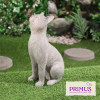 No.PR1005 Resin Cat Sculpture with Butterfly