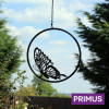 No.PT2111BK 3D Metal Butterfly Hanging Silhouette Spinner - Black