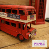 No.PV1015 Metal Vintage London Bus